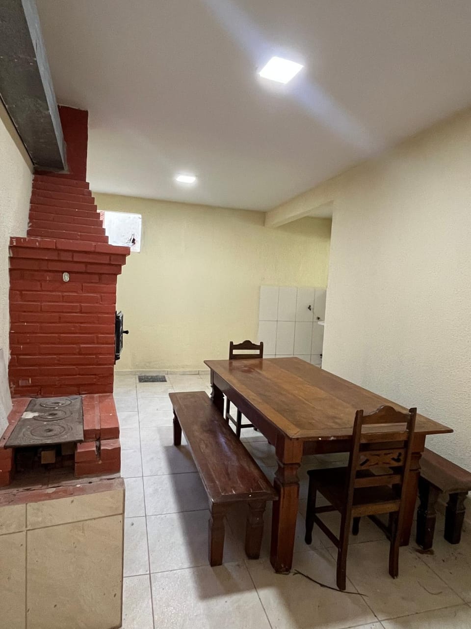 BBQ facilities, Dining area