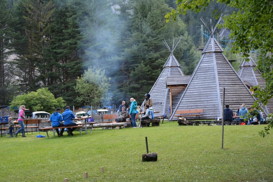 Tipi Dorf Gröbming Luxury tent in Salzburgerland