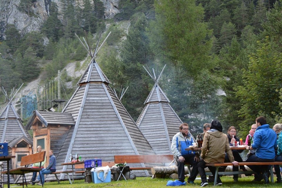 Tipi Dorf Gröbming Luxury tent in Salzburgerland