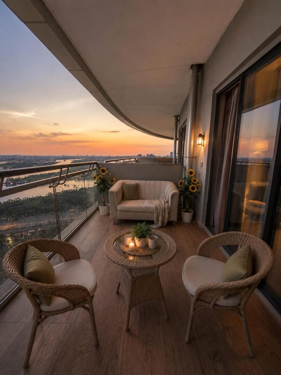 Long stay Studio at Noida 25th floor Apartment in Noida