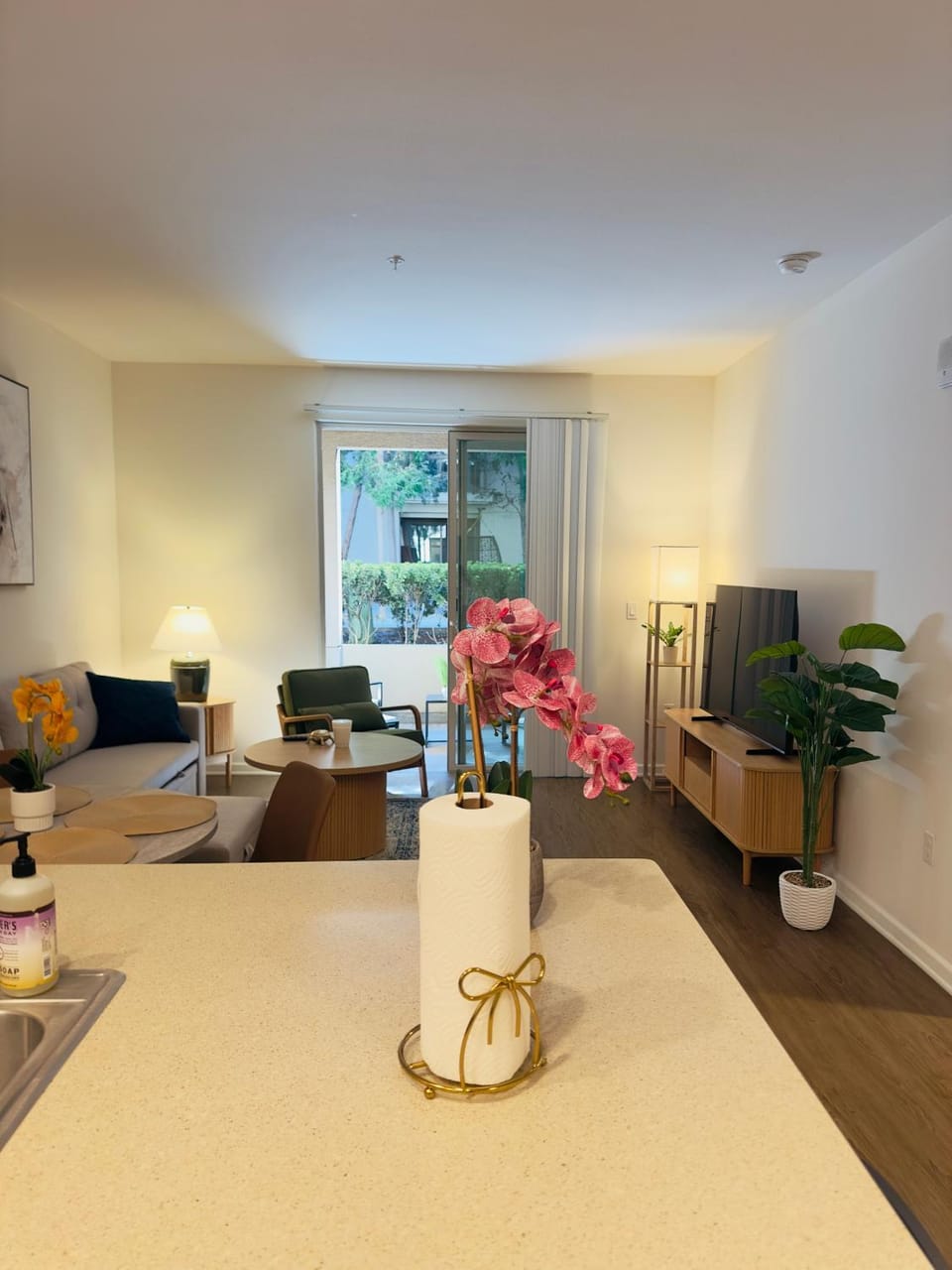Living room, Seating area, Dining area