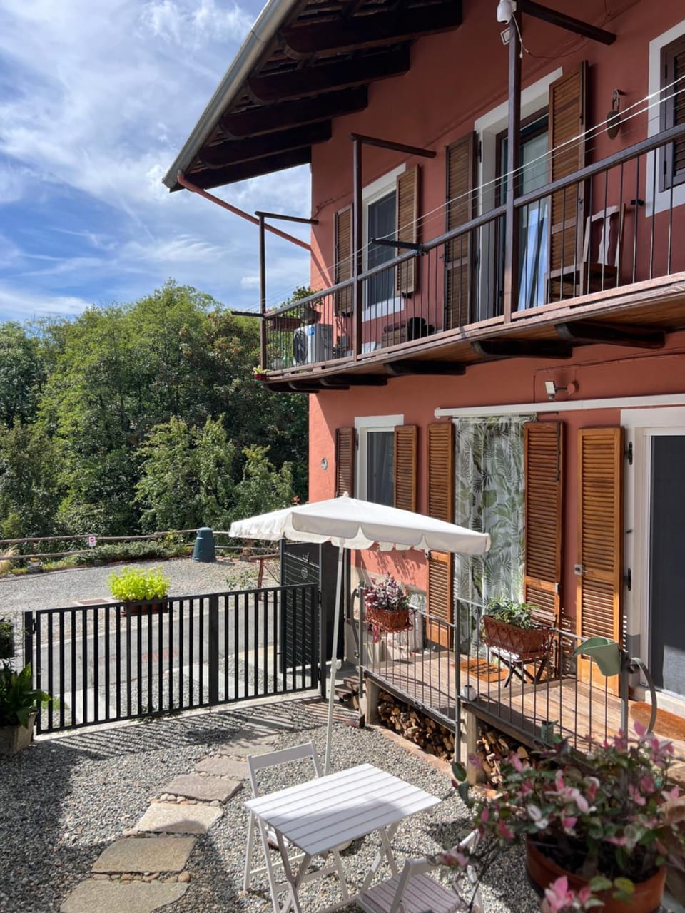 Patio, Natural landscape, Garden, Garden view