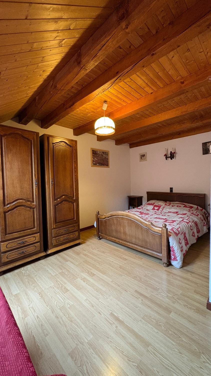Property building, Living room, Bedroom