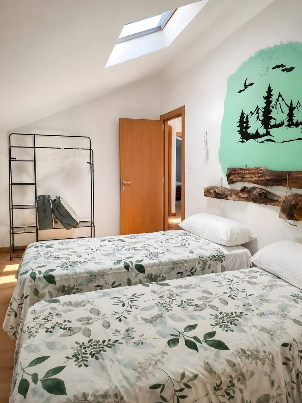 Property building, Living room, Bedroom