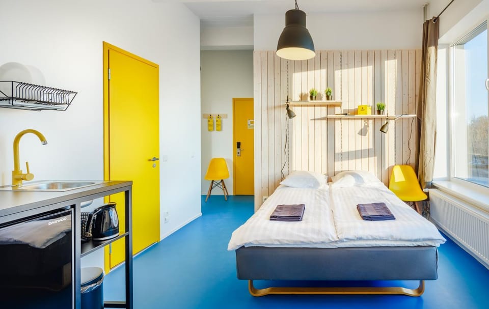 Coffee/tea facilities, Kitchen or kitchenette, Photo of the whole room, Bedroom
