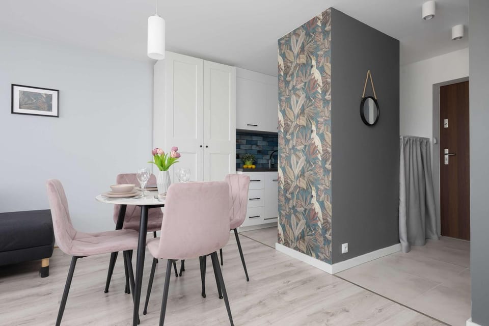 Kitchen or kitchenette, Living room, Bedroom