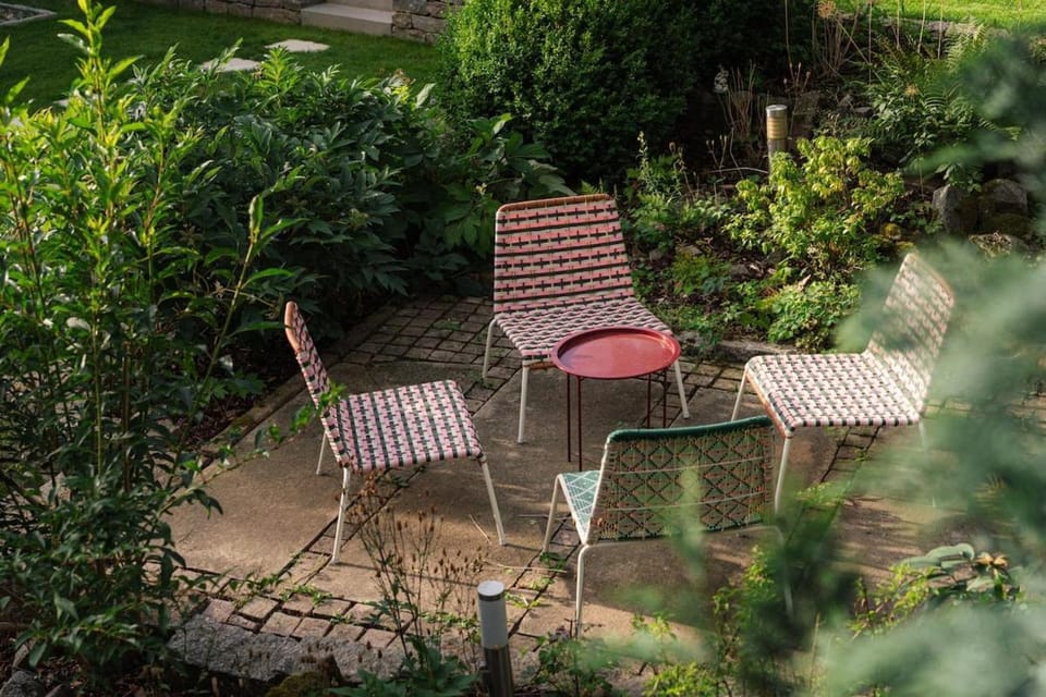 Design-Appartement im Grünen mit Schwimmteich House in Bavaria