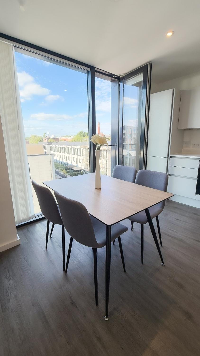 View (from property/room), Balcony/Terrace, Seating area, Dining area