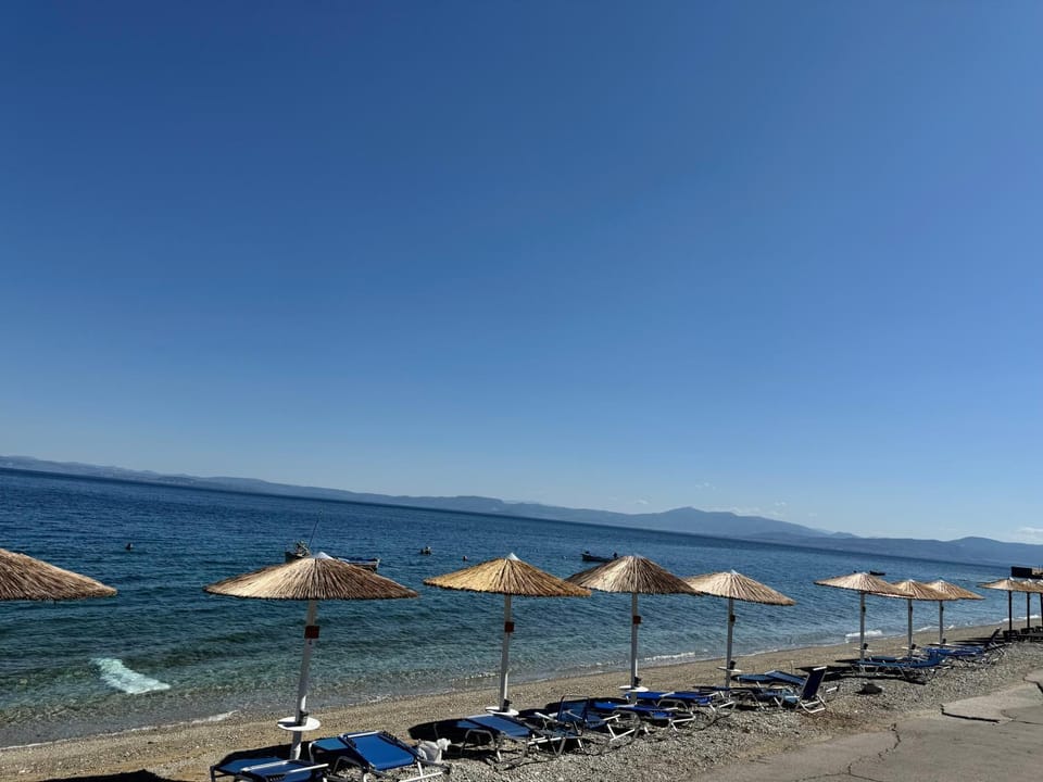 Day, Natural landscape, Beach, sunbed
