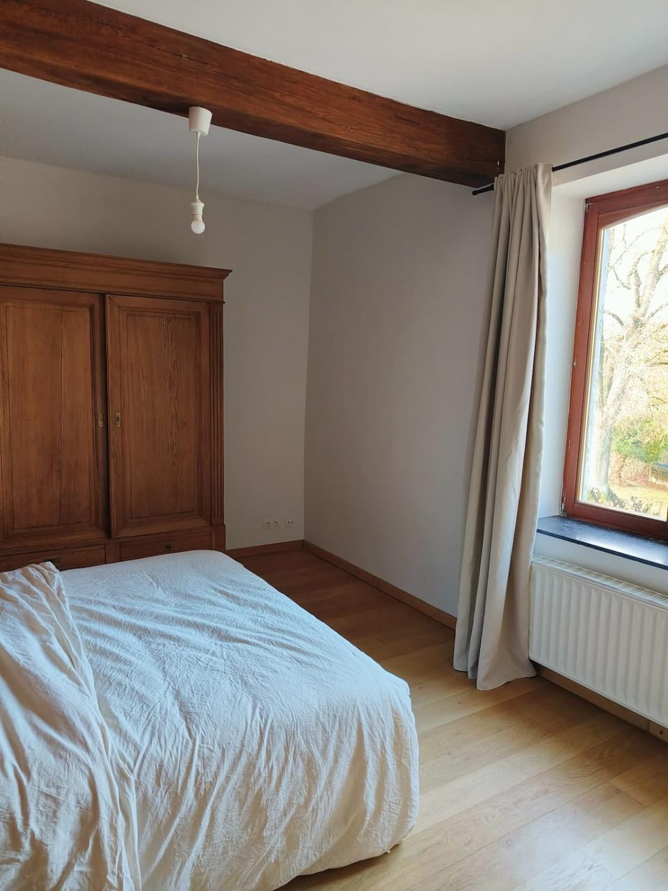 Bed, Photo of the whole room, Bedroom, wardrobe