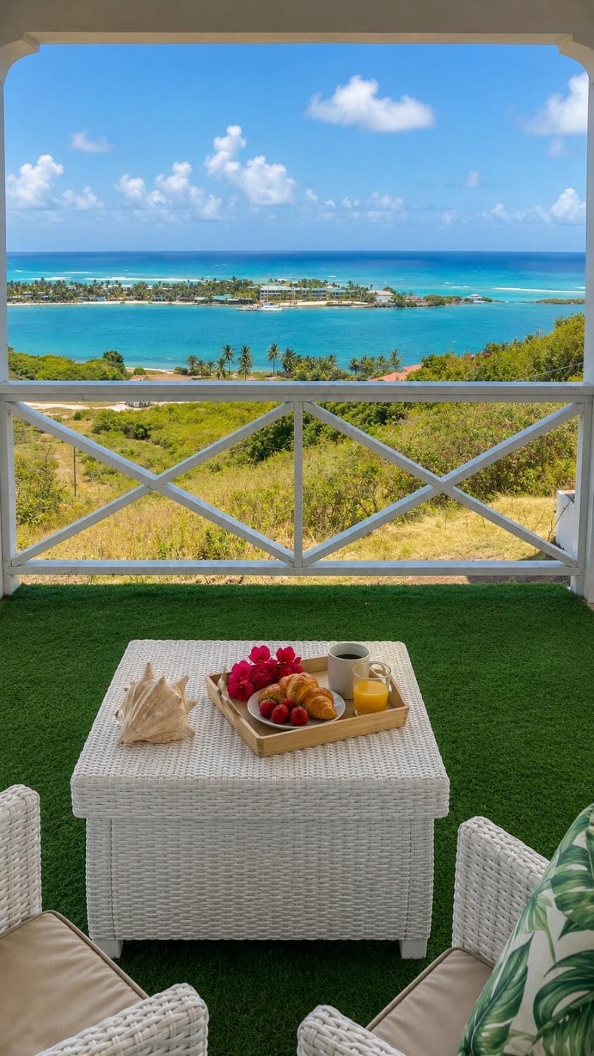 Villa Casadino Sleeps 8 AC Wi-Fi Ocean View Villa in Antigua and Barbuda