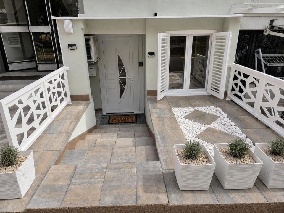 Property building, Patio