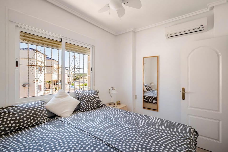 Property building, Living room, Bedroom