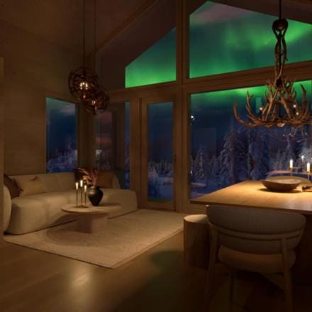 Villa Tilhi by Pitkäkuusi Apartment in Lapland