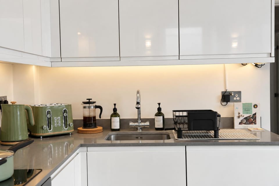 Coffee/tea facilities, Kitchen or kitchenette, toaster