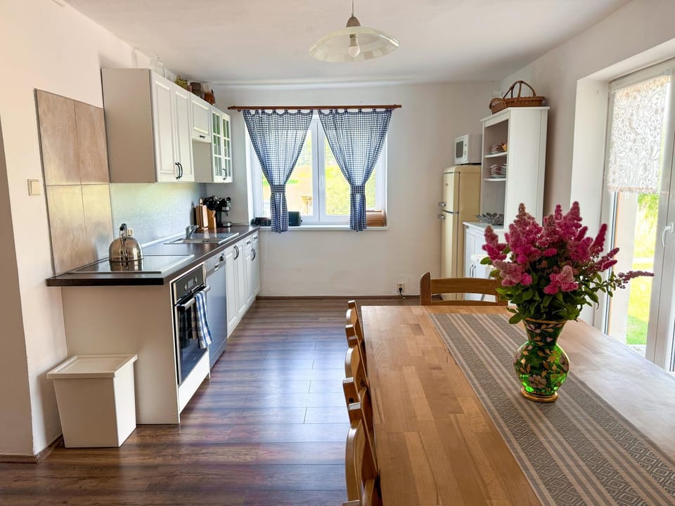 Balcony/Terrace, Kitchen or kitchenette, Dining area, dishwasher, oven, stove