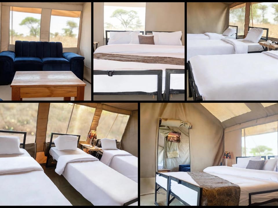 engiterata adventure camps Luxury tent in Tanzania
