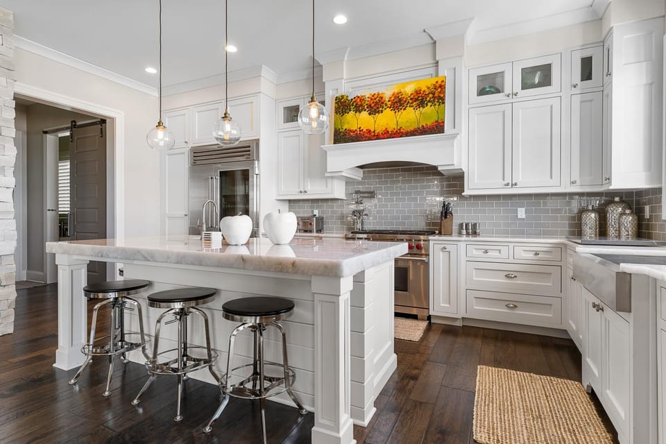 Lake-view luxury awaits at Serenity North 4 in Bay Harbor, MI, with 4 bedrooms. House in Bay Harbor