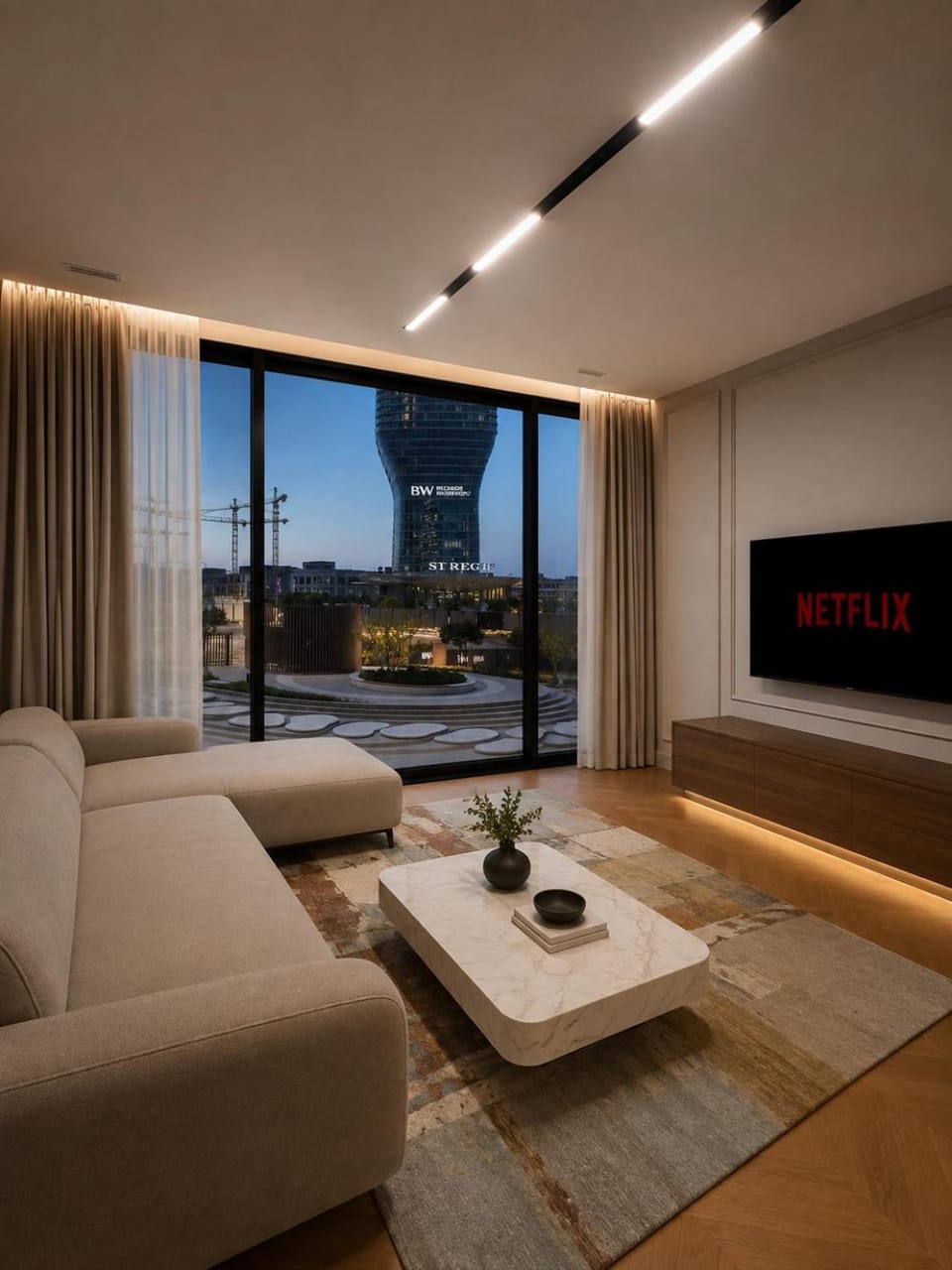 Living room, Seating area