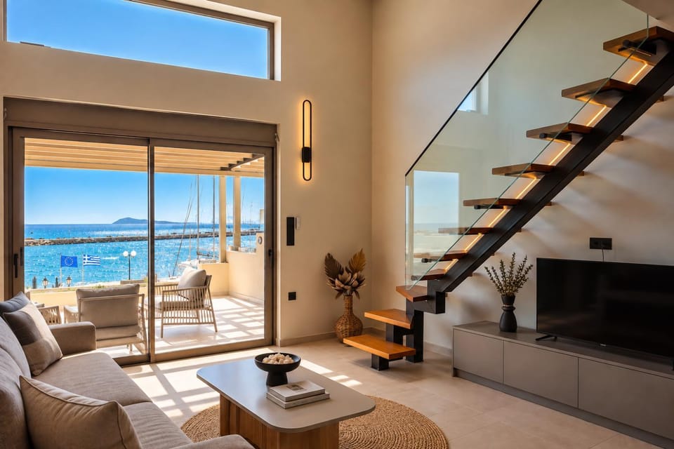 The Harbor Loft Apartment in Euboea