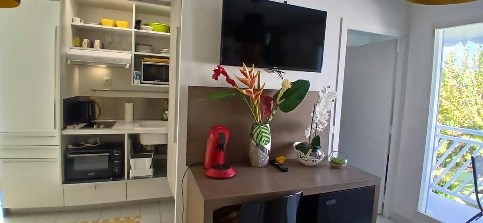 Kitchen or kitchenette, oven, stove