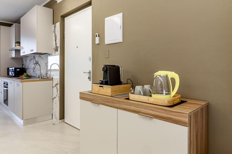 Coffee/tea facilities, Kitchen or kitchenette, toaster
