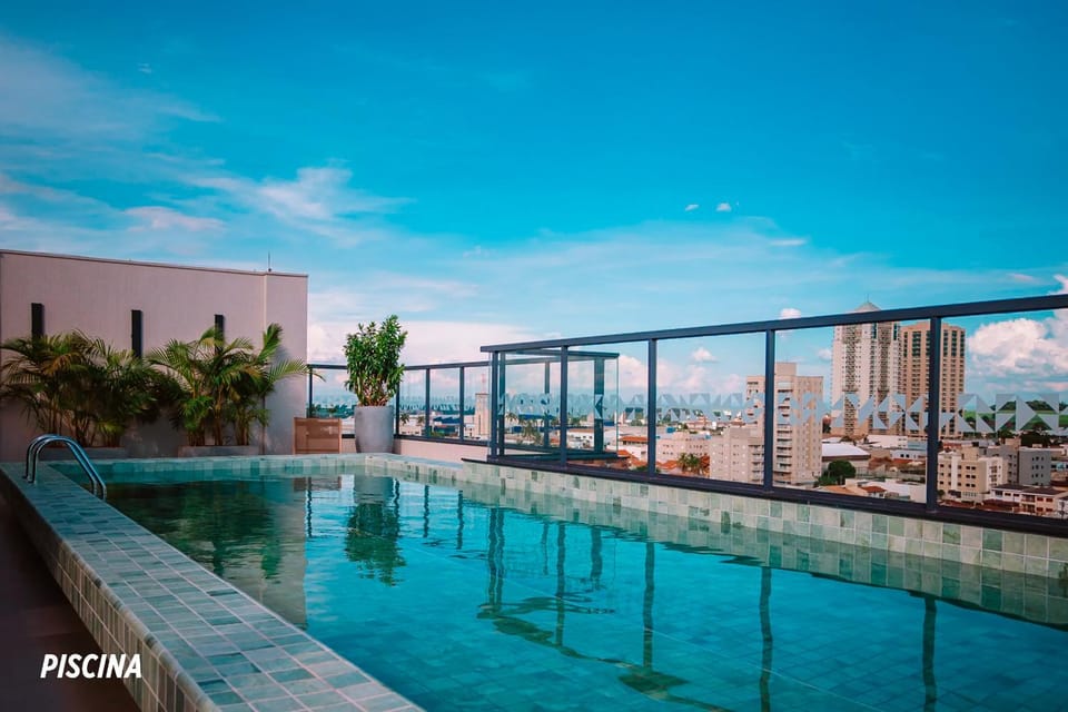 Balcony/Terrace, City view, Swimming pool