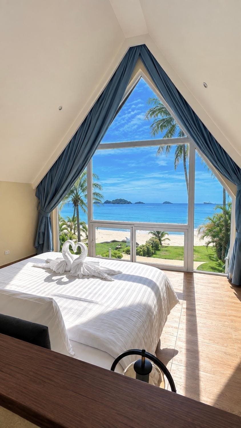 View (from property/room), Bedroom, Sea view, Sea view