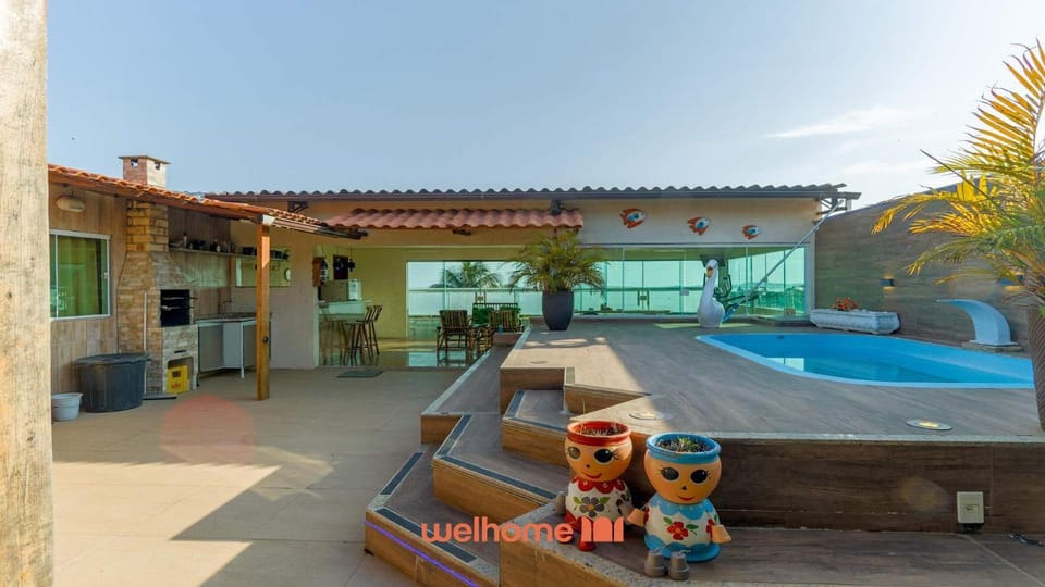 Casa em Sao Pedro da Aldeia com Piscina e Sauna House in São Pedro da Aldeia