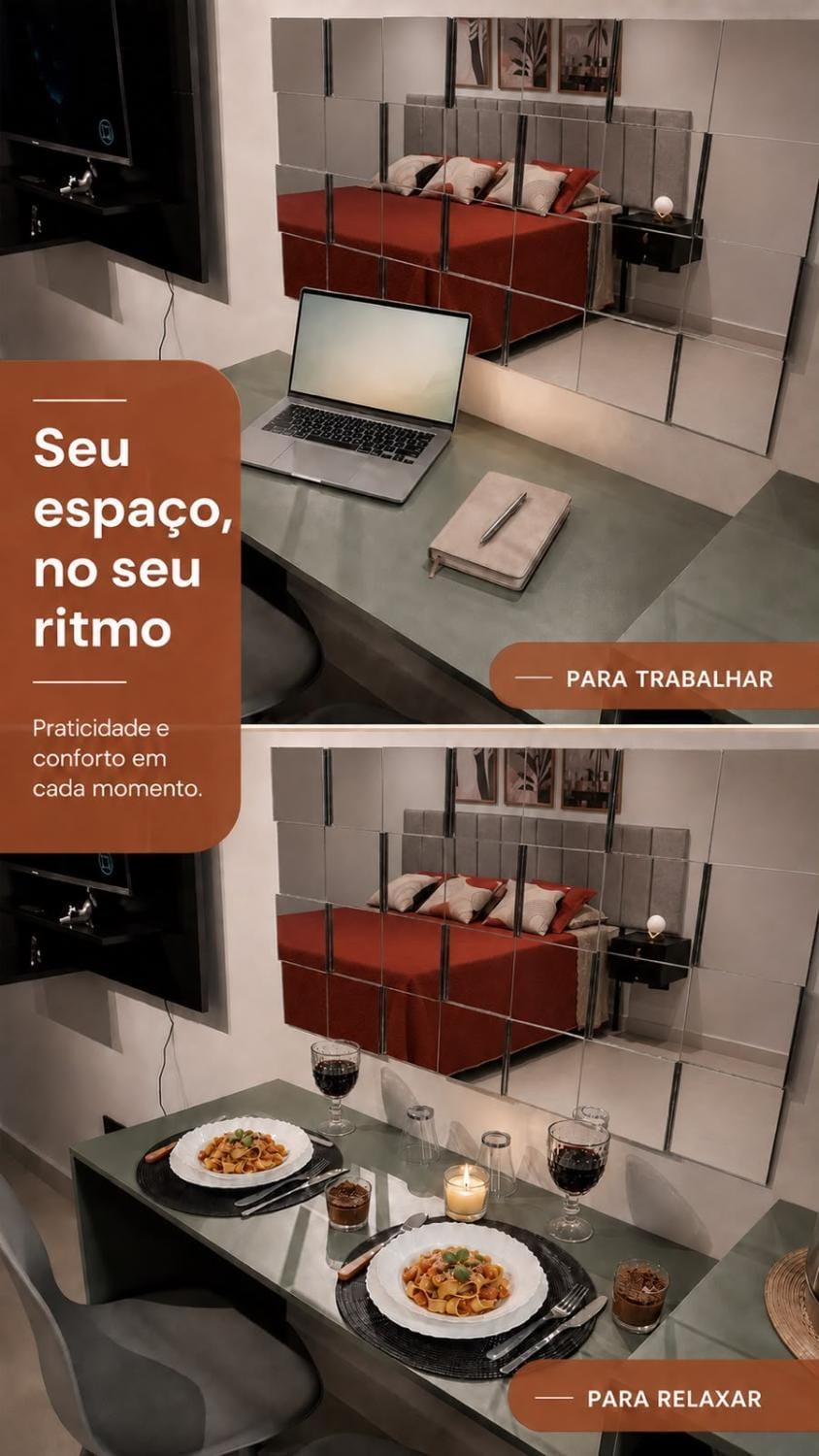 Beautiful studio one block from the beach Apartment in Santos