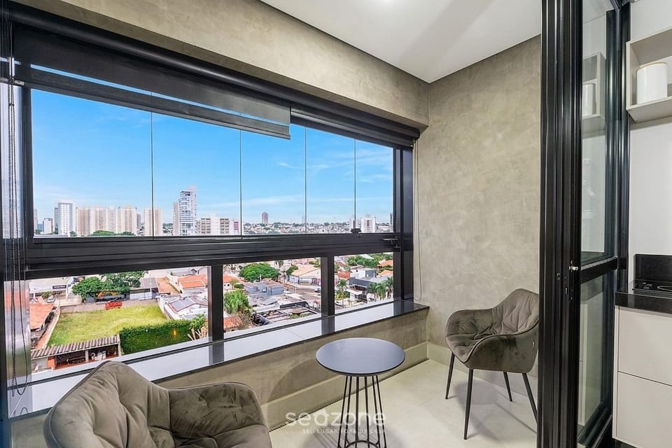 Balcony/Terrace, Kitchen or kitchenette, Seating area, City view
