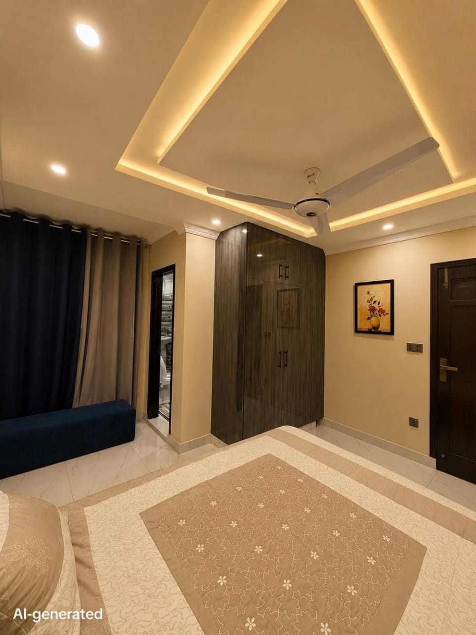 Bedroom, wardrobe