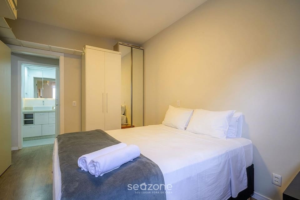 Bed, Bathroom, Bedroom