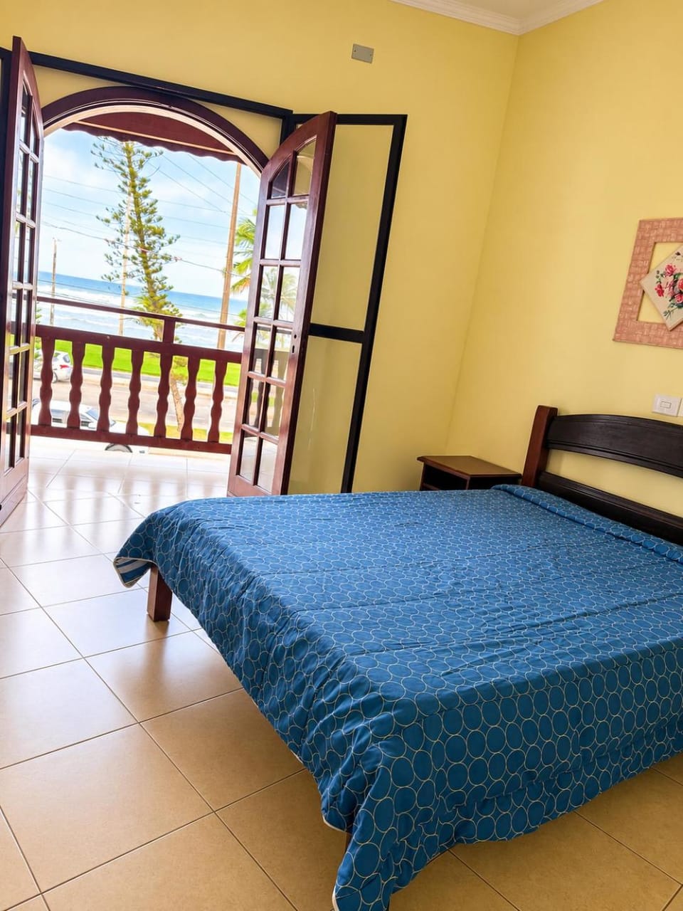 Bed, View (from property/room), Balcony/Terrace, Photo of the whole room, Bedroom