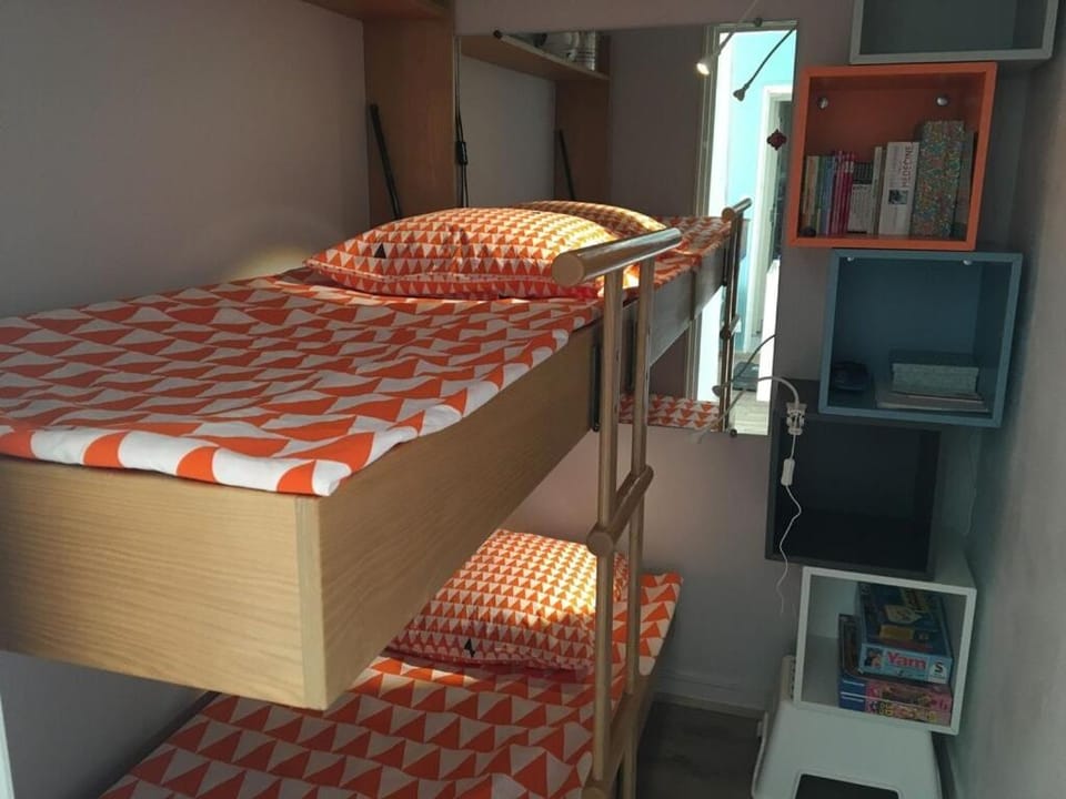 Bedroom, children, bunk bed