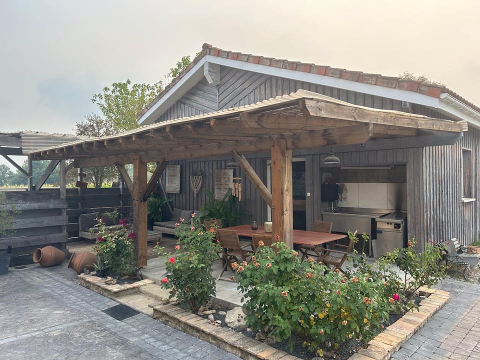 Property building, Patio