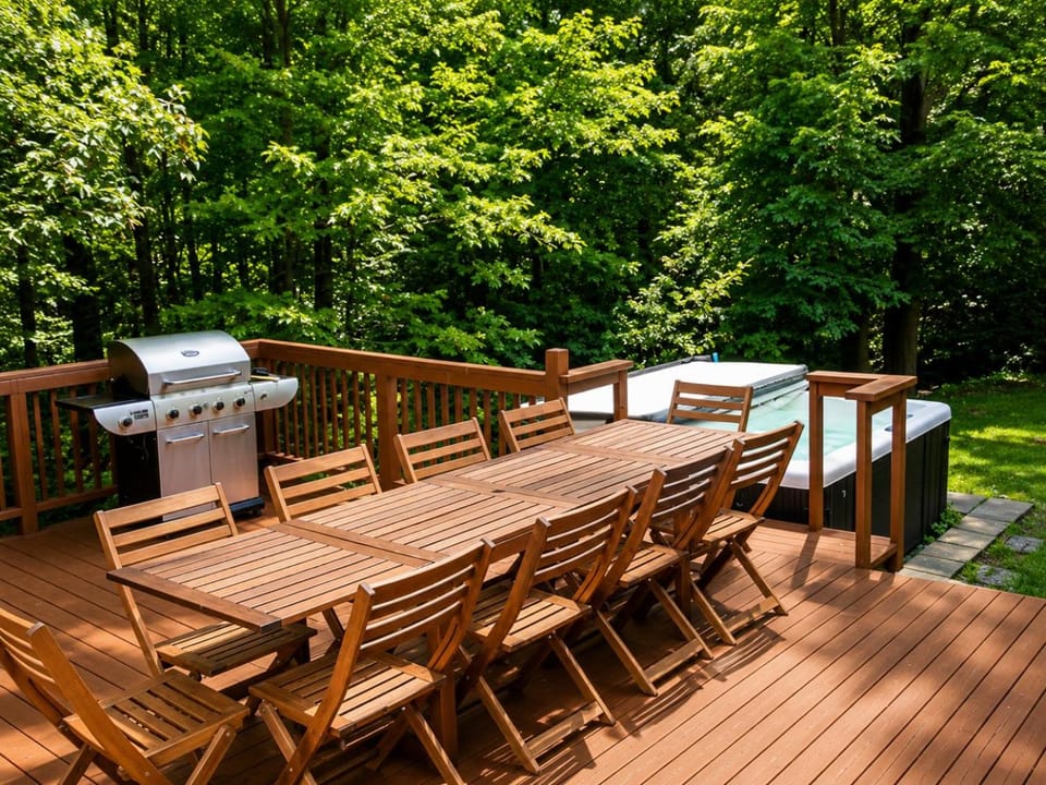 Patio, Natural landscape, View (from property/room), Balcony/Terrace, Dining area, Garden view