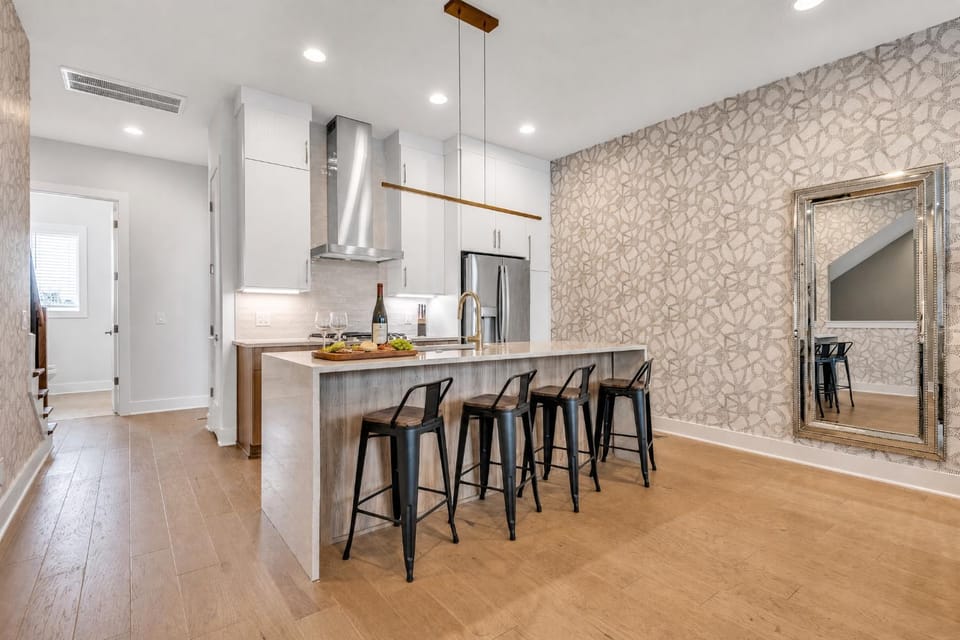 Pet-friendly house sleeps 12 near Geodis Park Nashville House in Nashville
