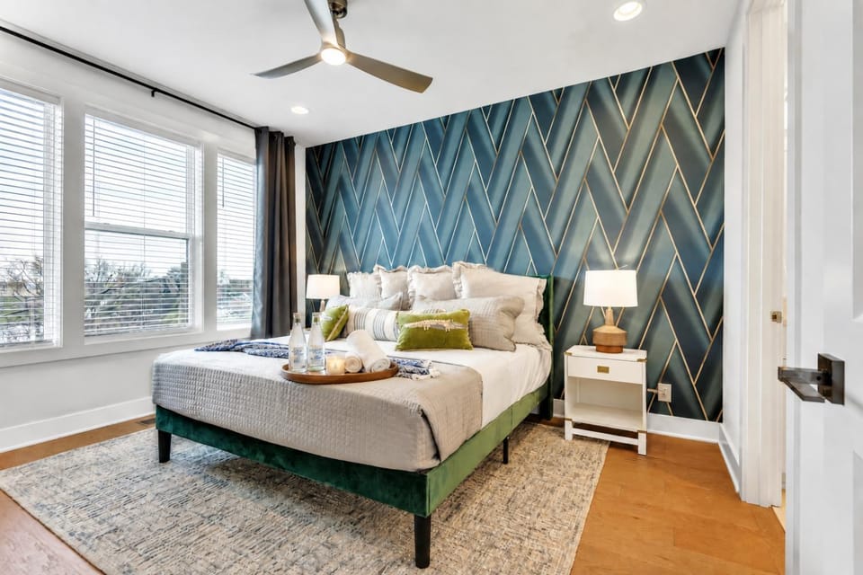 2 Rooftop Homes - Sleeps 24 - Near Geodis Park House in Nashville