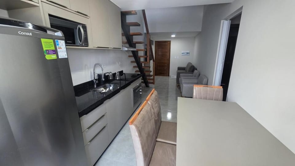 Apartamento luxuoso 3 dormitórios Massaguaçu Apartment in Caraguatatuba