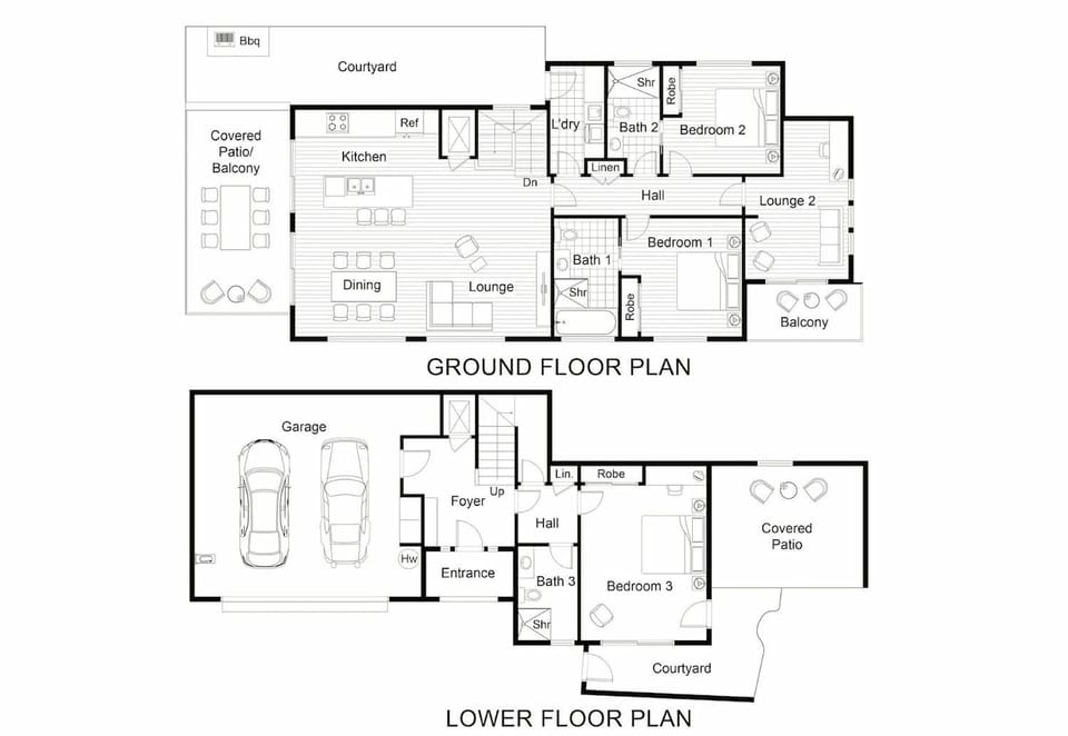 Floor plan, Text overlay