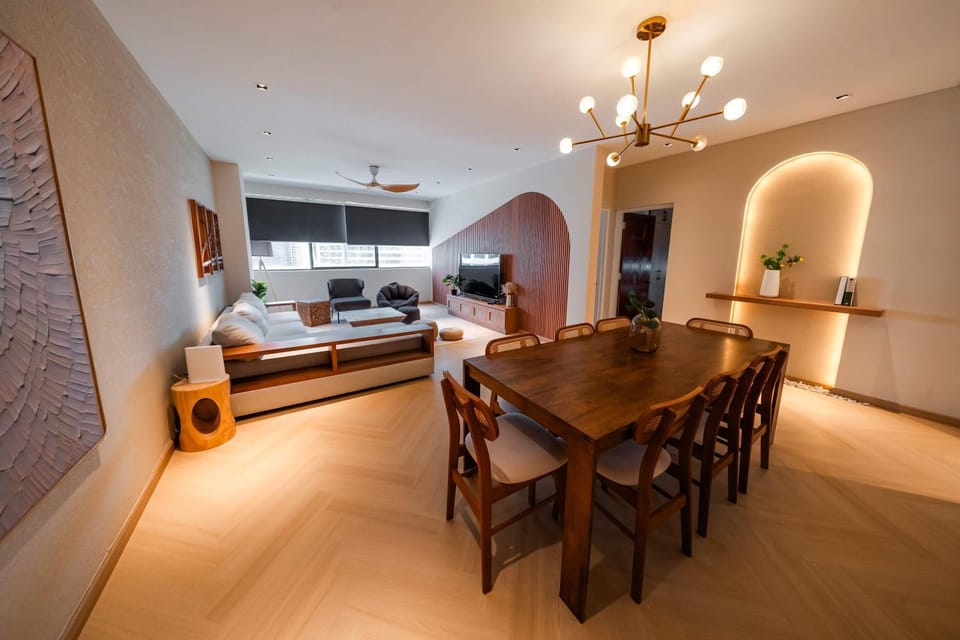 Living room, Dining area