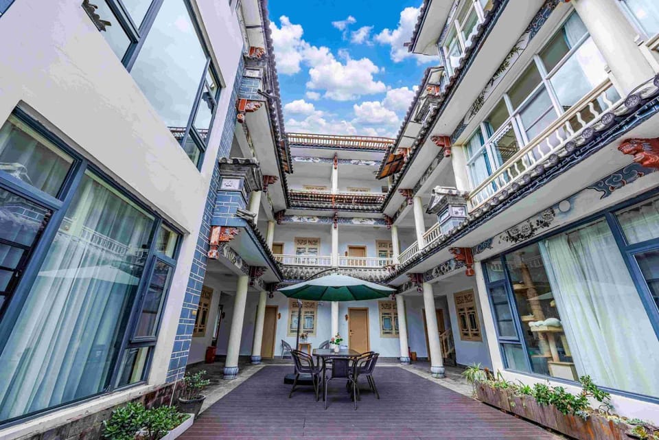 Property building, Patio, Day, View (from property/room), Balcony/Terrace