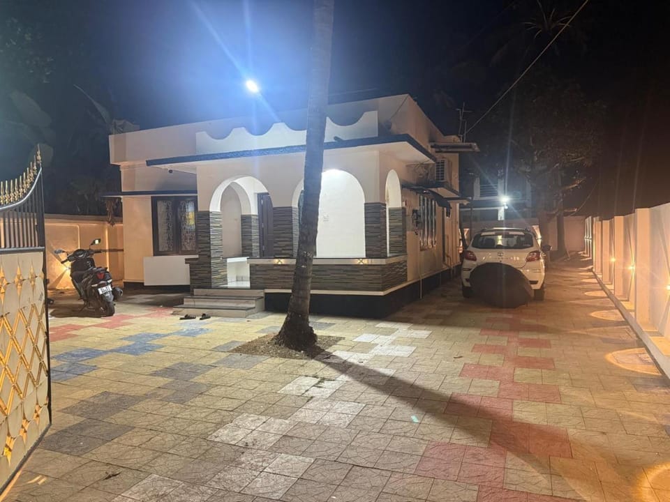 Property building, Night, Street view