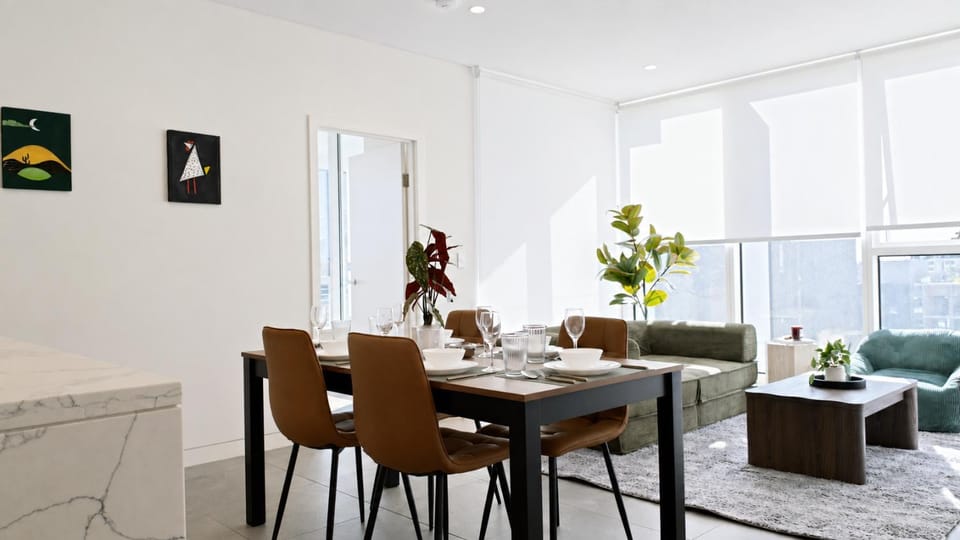 Living room, Seating area, Dining area