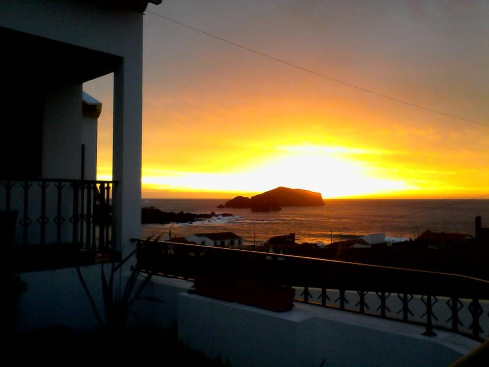 Garden view, Sunset