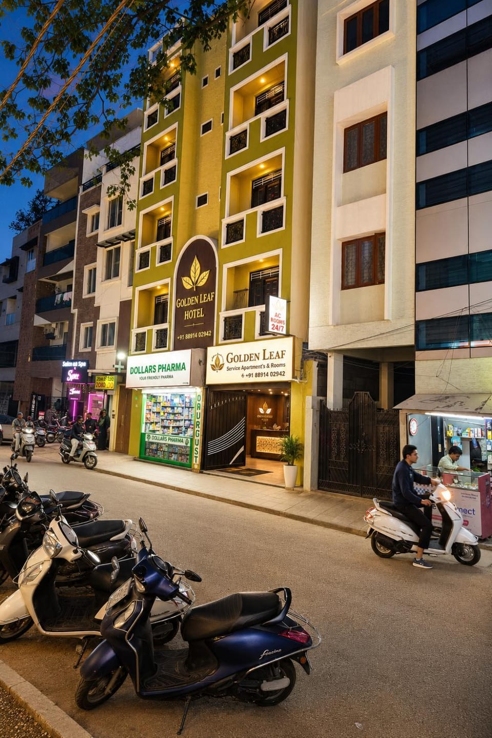 Property building, Location, Parking