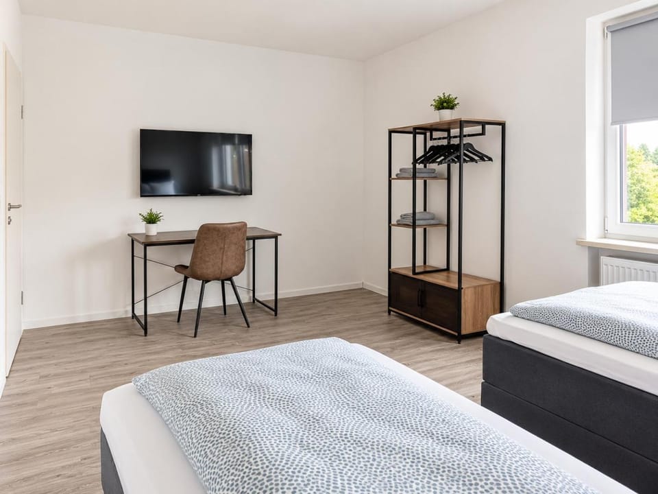 Komfortable 3-Schlafzimmer-Wohnung I bis 6 Gäste I Balkon I große Räume I bequeme Betten I nahe Braunschweig & Salzgitter Apartment in Lower Saxony, Germany