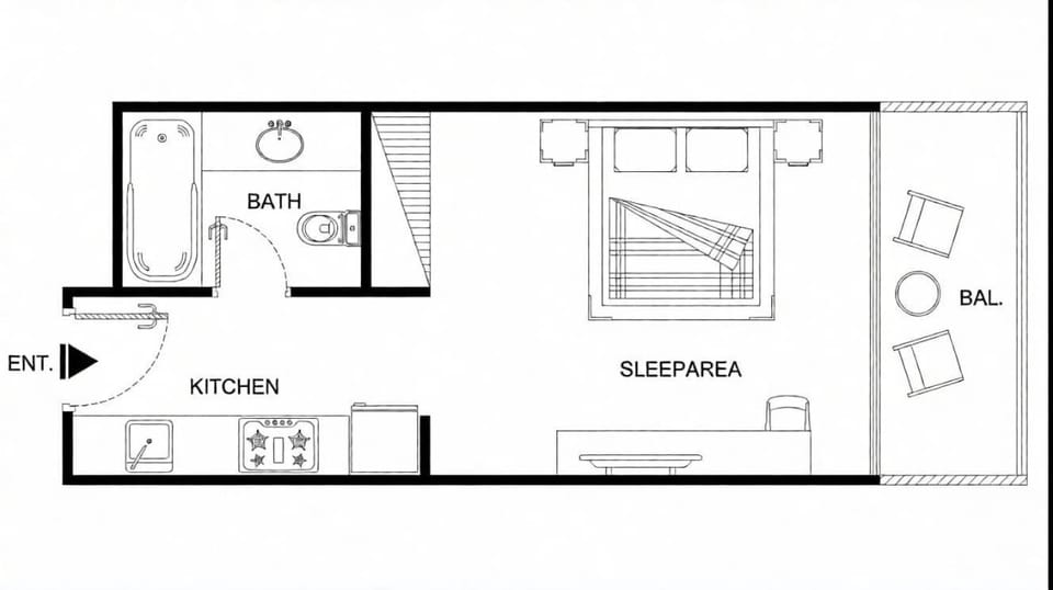 StayShort - Cozy Studio in DAMAC Hills that Sleeps 2 Apartment in Dubai