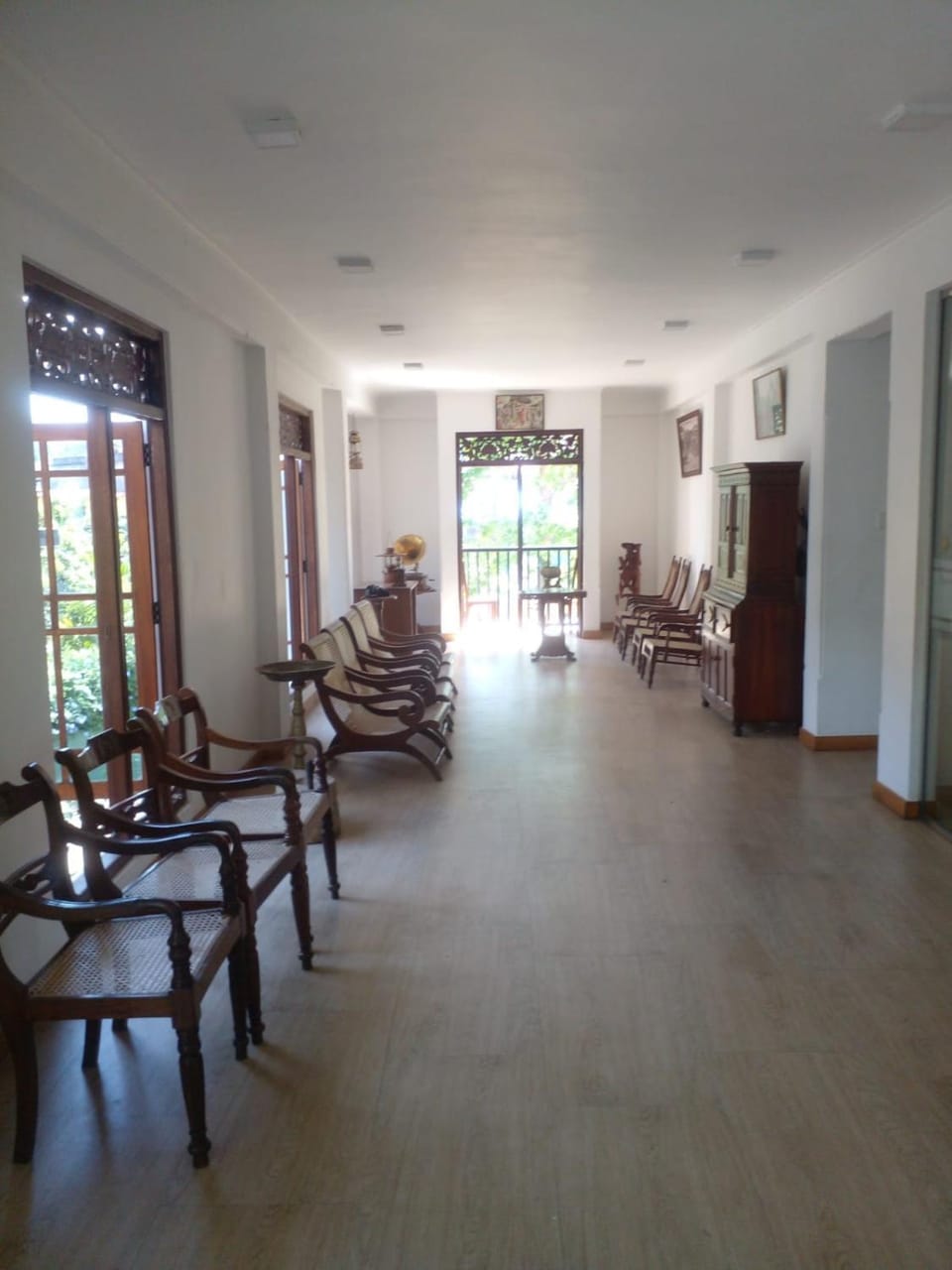 Seating area, sunbed
